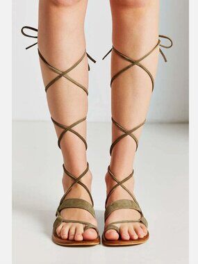 New Jeffrey Campbell Vista Gladiator Sandal Size 7 Women Urban Outfitters